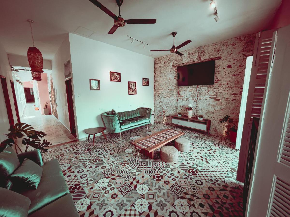 Casa Zahri Boutique Hostel Cartagena ภายนอก รูปภาพ