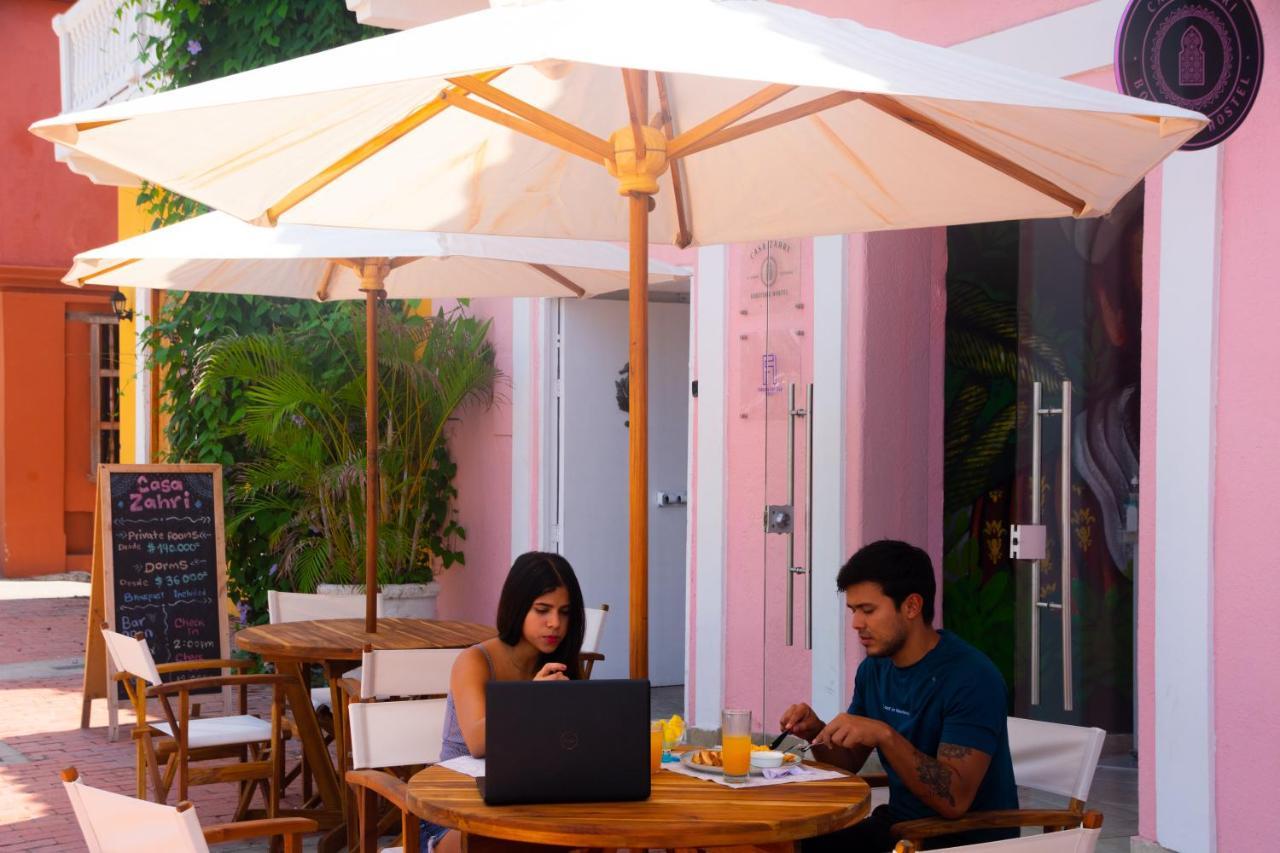 Casa Zahri Boutique Hostel Cartagena ภายนอก รูปภาพ