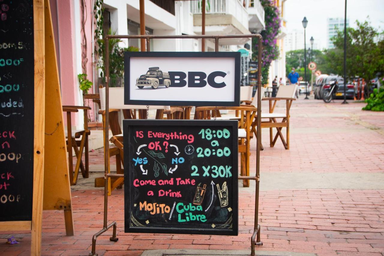 Casa Zahri Boutique Hostel Cartagena ภายนอก รูปภาพ
