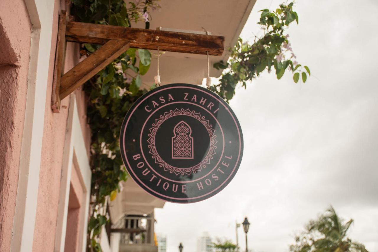 Casa Zahri Boutique Hostel Cartagena ภายนอก รูปภาพ