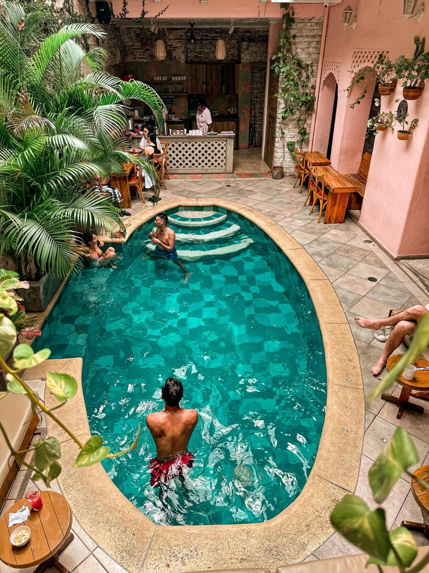 Casa Zahri Boutique Hostel Cartagena ภายนอก รูปภาพ